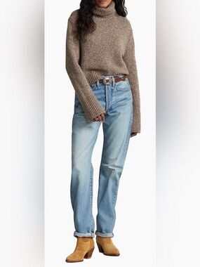 *Flawed RTR Polo Ralph Lauren Wool & Cashmere Turtleneck Sweater (0334)